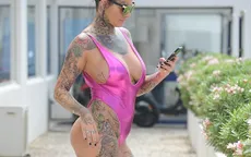 Người đẹp xăm trổ diện áo tắm bốc lửa