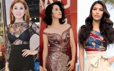 Hoàng Thuỳ - Minh Tú – Lan Khuê dẫn đầu sao mặc đẹp; Lâm Chi Khanh "hở bạo" vẫn kém duyên