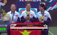 Thua 'mũi tên vàng', bắn cung nữ Việt Nam chưa thể có HCV