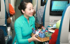 Trung thu ấm áp trên chuyến bay của hãng hàng không 4 sao