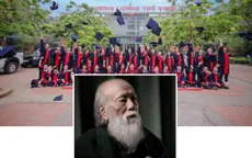 Cựu học sinh Lương Thế Vinh hát 'Bài học đầu tiên' tiễn biệt PGS Văn Như Cương