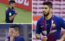 Luis Suarez xé áo như Hulk, đùng đùng bỏ đi khiến Barca đá thiếu người