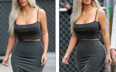 Kim Kardashian khoe ba vòng "nảy lửa"