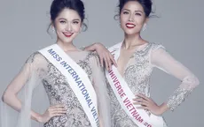 Bận thi Miss Universe, Nguyễn Thị Loan vẫn chúc Thuỳ Dung trước giờ G Miss International