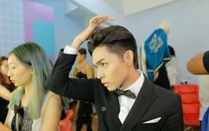 Jun Phạm "lột xác" thành Trương Quốc Vinh, thí sinh Top Model loay hoay với bàn xoay
