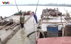 Hoạt động khai thác cát trái phép vẫn diễn biến phức tạp