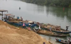 Tình trạng khai thác cát trái phép vẫn diễn biến phức tạp