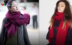 Mách bạn cách biến tấu với khăn vô cùng xinh xắn