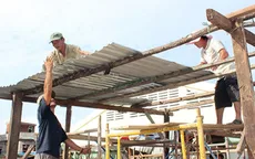Hỗ trợ, xây dựng nhà cho người dân vùng bão trước Tết Nguyên đán 2018