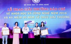 VTV đoạt giải Nhất Giải thưởng Báo chí về Khoa học và công nghệ năm 2016