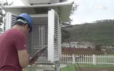 Lặng thầm nghề quan trắc khí tượng trong bão số 10