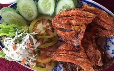 Khô cá điêu hồng - Đặc sản bình dân ở làng bè Đồng Tháp