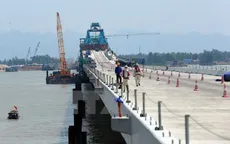 Sắp thông xe kỹ thuật cầu vượt biển dài nhất Đông Nam Á