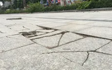Sở Xây dựng kiểm tra việc thi công các gói thầu lát nền hè đường ở Hà Nội