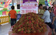 Ngắm trái cây khổng lồ tại Lễ hội trái cây Nam Bộ