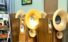 Độc đáo thú chơi loa toàn dải cổ