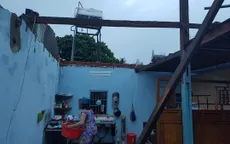 Gần 12.000 căn nhà bị hư hại, tốc mái một phần do mưa đá, dông lốc