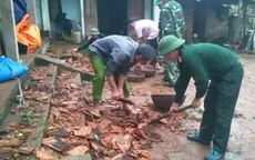 Thanh Hóa khắc phục hậu quả lốc xoáy, mưa đá