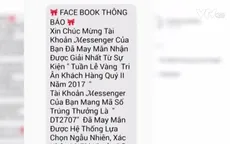 Cảnh báo trúng thưởng xe SH, iPhone giả trên Facebook