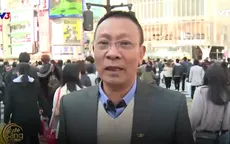 Nhà báo Lại Văn Sâm "lạc bước" ở giao lộ nổi tiếng Nhật Bản