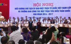 Biểu dương cán bộ Mặt trận cơ sở tiêu biểu