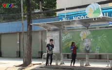 TP.HCM lắp máy phun sương làm mát nhà chờ xe bus