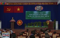 Tổ chức lễ truy tặng danh hiệu Bà mẹ Việt Nam anh hùng