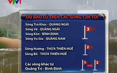 Mưa lớn tiếp diễn từ Hà Tĩnh đến Quảng Ngãi, cảnh báo ngập lụt nghiêm trọng