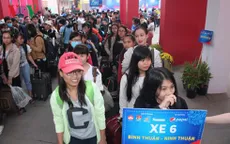 "Chuyến xe mùa Xuân" đưa 5.000 người về quê đón Tết