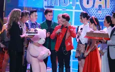 Vũ Hà xúc động nhận quà từ Đàm Vĩnh Hưng, Trịnh Thăng Bình hợp sức cùng Mỹ Linh