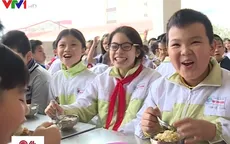 Giáo viên, học sinh hào hứng với ngân hàng thực đơn