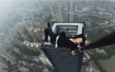 "Người nhện" Trung Quốc thiệt mạng khi đang biểu diễn