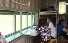 Nhà bán trú container hỗ trợ giáo dục vùng cao