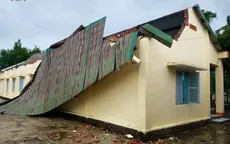 Bão số 12 vào huyện Krông Bông (Đăk Lăk): Gần 400 ngôi nhà bị tốc mái