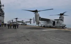 Nhật Bản đề nghị Mỹ hạn chế chuyến bay của Osprey