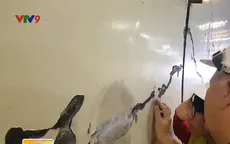 Hầm Hải Vân xuất hiện nhiều vết nứt nghiêm trọng