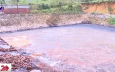 Cơ sở chế biến cà phê gây ô nhiễm nghiêm trọng nguồn nước ở Sơn La