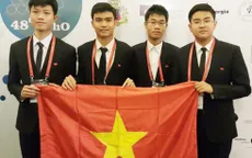 Việt Nam có 4 học sinh dự thi Olympic Hóa học Quốc tế năm 2017