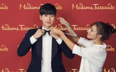 Park Hae Jin hào hứng đo đạc để làm tượng sáp