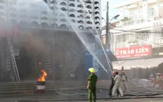 Cần Thơ diễn tập chữa cháy trung tâm thương mại