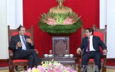 Đồng chí Phạm Minh Chính tiếp Đoàn đại biểu Đảng Đề xuất Cộng hòa Argentina