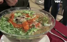 Cuộc thi ăn phở "khổng lồ" tại Nga