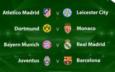 Vòng tứ kết Champions League và Europa League sẽ được tường thuật trực tiếp trên VTVcab