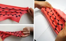 Pin co giãn được làm hoàn toàn bằng vải