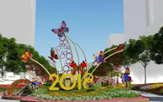 Hé lộ phối cảnh đường hoa Nguyễn Huệ dịp Tết Mậu Tuất 2018