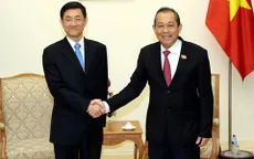 Phó Thủ tướng Trương Hòa Bình tiếp Thứ trưởng Bộ An ninh Trung Quốc