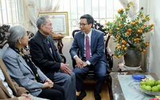 Phó Thủ tướng Vũ Đức Đam chúc Tết văn nghệ sĩ, nhà khoa học