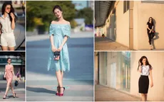 Hương Ly Next Top Model yêu kiều trên phố ngày hè ngập nắng
