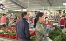 Rau xanh, thực phẩm sau Tết giảm giá