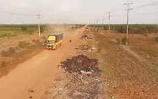 Sẽ tịch thu phương tiện đổ trộm rác thải trên tỉnh lộ Long An